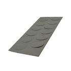 Tapa Parafuso Adesivo 12 Mm Cinza Urbano 12 Peças Sfor