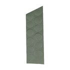 Tapa Parafuso Adesivo 12 Mm Verde Mar Matt 12 Peças Sfor