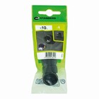Tapa Parafuso de Encaixe 10mm Preto Standers