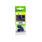 Tapa Parafuso de Encaixe 6mm Preto Standers