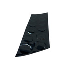 Tapa Parafuso Preto Onix Autoadesivo 12 Peças Sfor