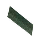 Tapa Parafuso Verde Amalfi Autoadesivo 12 Peças Sfor