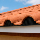 Tapa Pssaros para Calha em PVC 11x2x50cm Preto Odem