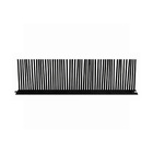 Tapa Pssaros para Calha em PVC 11x2x50cm Preto Odem