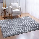 Tapete 1,00 X 1,40m Ferrara Niazitex Marrom