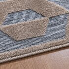 Tapete 1,00 X 1,40m Ferrara Niazitex Marrom