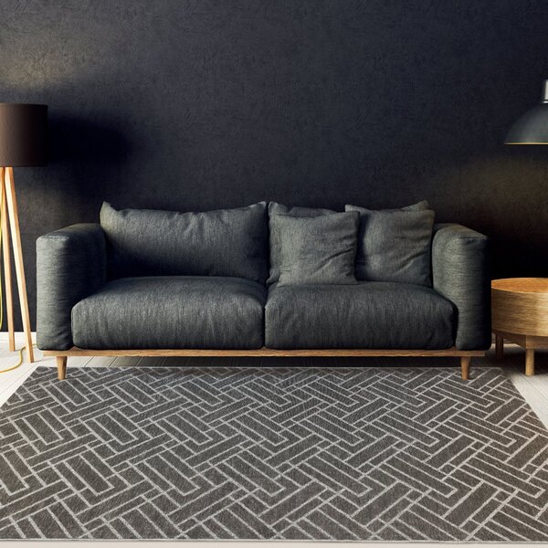 Tapete 1,40 X 2,00 Montage São João Cinza