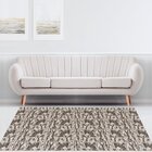 Tapete 1,40 X 2,00 Stone São João Preto/crú