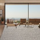 Tapete 1,40 X 2,00 Texture São João Preto/crú