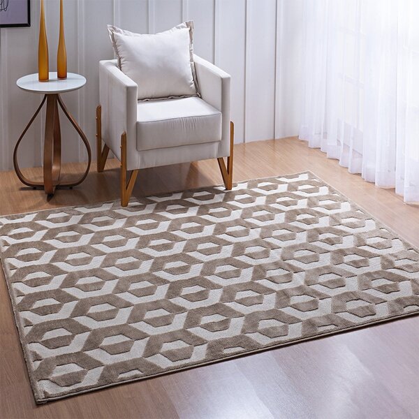 Tapete 1,50 X 2,00m Ferrara Niazitex Marrom