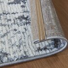 Tapete 100x140cm Caprioli Estampado Cinza