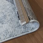 Tapete 100x140cm Caprioli Estampado Cinza