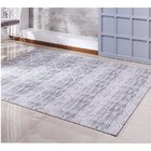 Tapete 100x140cm Roma Des001 Niazitex Cinza