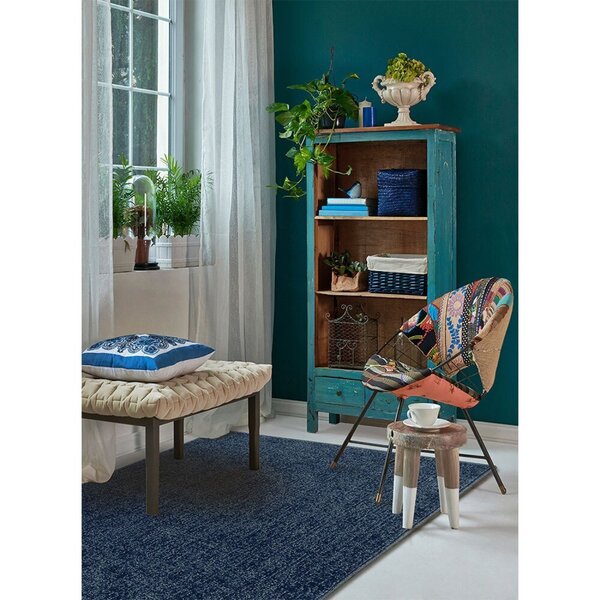 Tapete 100x150cm Elegant Tapetes São Carlos Navy