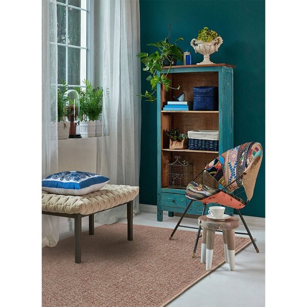 Tapete 100x150cm Elegant Tapetes São Carlos Rose Silver