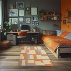 Tapete 100x150cm Herat New Tapetes São Carlos Luxo