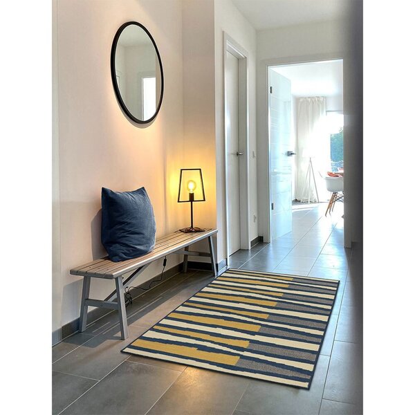 Tapete 100x150cm Labella Tapetes São Carlos Gold