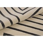 Tapete 100x150cm Lyre Supreme Tapetes São Carlos Chevron Carb