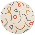 Tapete 140cm Redondo Vibe Infantil Tapetes São Carlos Belle