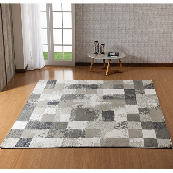 Tapete 150cm X 200cm Helsinki Niazitex Cinza