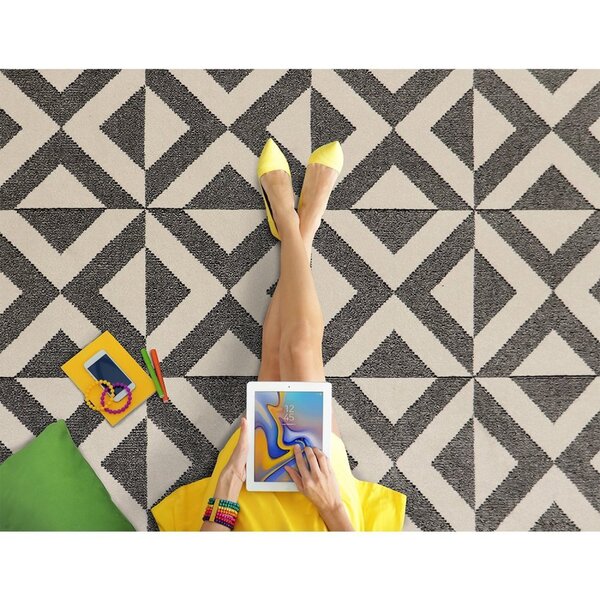 Tapete 150x200cm Black White Tapetes São Carlos Modern