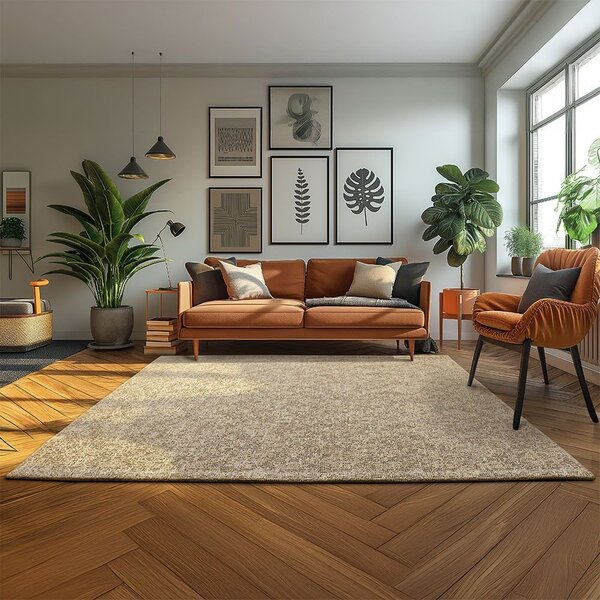 Tapete 150x200cm Eco Terra Tapetes São Carlos Areia