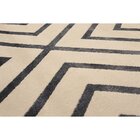 Tapete 150x200cm Lyre Supreme Tapetes São Carlos Chevron Carb