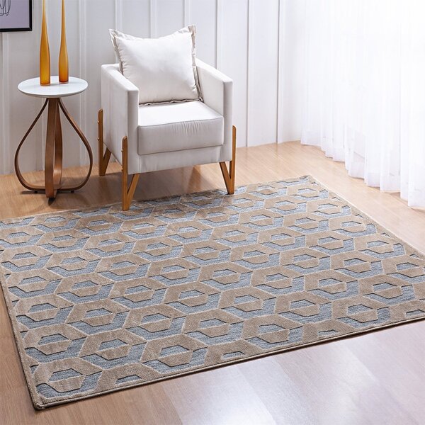 Tapete 2,00 X 2,50m Ferrara Niazitex Marrom