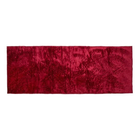 Tapete 2,00x0,60 Bordô Shaggy Antiderrapante Decoração B