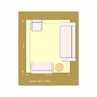 Tapete 2,50 X 3,00m Salinas Niazitex Prata