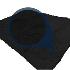 Tapete 200x240cm Sala Peludo Preto Casen