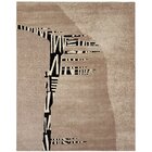 Tapete 200x250cm Ancestralidade Tapetes São Carlos Fossil