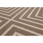 Tapete 200x250cm Lyre Supreme Tapetes São Carlos Chevron Natu