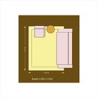 Tapete 200x250cm Sardegna Niazitex Bege