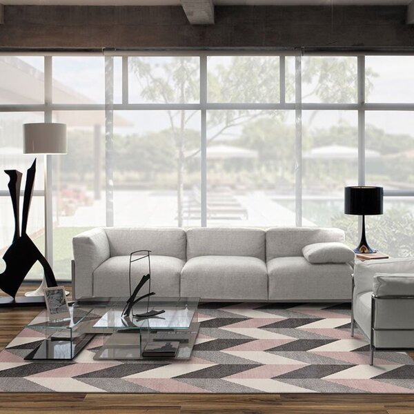 Tapete 200x290cm Classe A Tapetes São Carlos Cinza