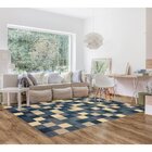 Tapete 200x290cm Supreme Tapetes São Carlos Xadrez