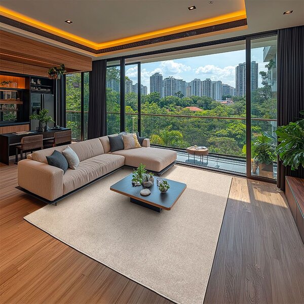 Tapete 200x300cm Relex N Tapetes São Carlos Marfim