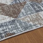 Tapete 250x300cm Caprioli Estampado Cinza