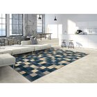 Tapete 250x350cm Supreme Tapetes São Carlos Xadrez