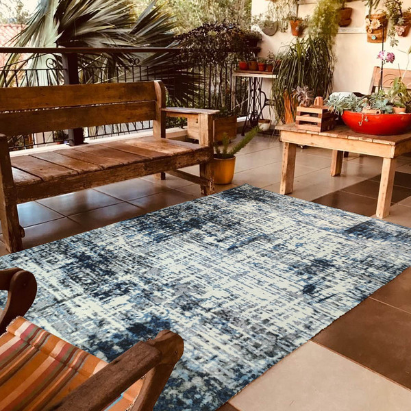 Cama posta: sala com Tapete Egipcio Allure