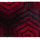 Tapete 3D Standal Vermelho 1,50X2,00M- Tapetes Corttex