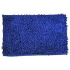 Tapete  Antiderrapante Bolinha Microfibra 40x60 Azul