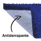Tapete  Antiderrapante Bolinha Microfibra 40x60 Azul