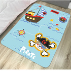 Tapete  Infantil  De Brincar Estampa Digital 95x130 Pirata