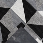 Tapete  Sala Jacquard Dallas 1,35 M X 2,00 M Antiderrapante -