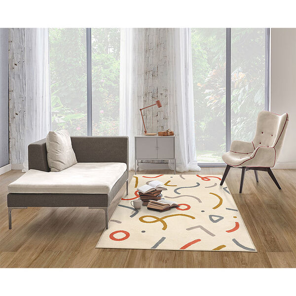 Tapete  Vibe Belle  1,50x2,00 Arabesco Colorido