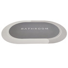 Tapete Absorvente De Banheiro Antiderrapante  Multiuso Emborr