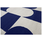 Tapete Abstrato Athos  Azul 2,00X2,50m Tapetes São Carlos