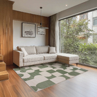 Tapete Abstrato Athos  Verde 2,00X2,50m Tapetes São Carlos