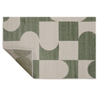 Tapete Abstrato Athos  Verde 2,00X2,50m Tapetes São Carlos